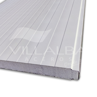 Panel AisPOL Frigoproof Wall 50x1150x6000 D15 (EXT Fri 0,4 Blanco 9003/INT Fri 0,4 Blanco 9003)